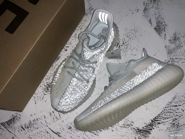 Adidas Cloud White Yeezy Boost 350 FW5317 V2 Reflective 0719